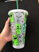 Load image into Gallery viewer, Oogie boogie Starbucks cold cup
