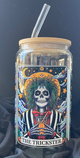 The Trickster Glass Can Cup