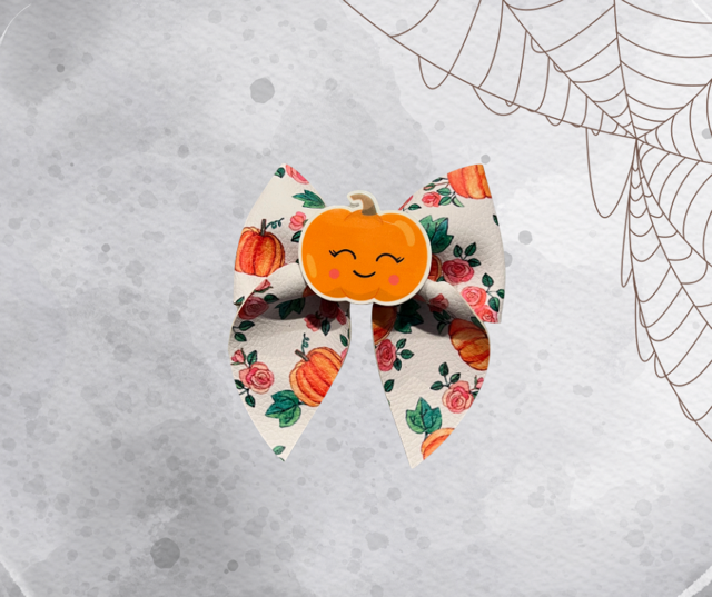Fall Pumpkin Bow