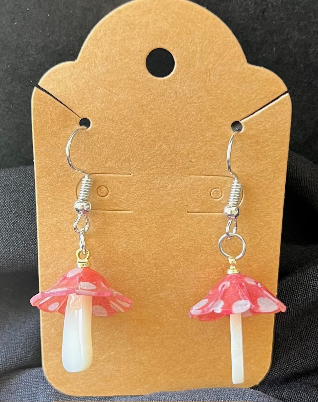 Mushroom Earrings