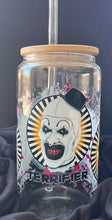 Load image into Gallery viewer, Art The Clown Glass Can Cup
