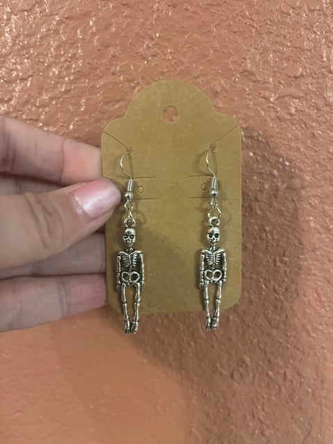 Skeleton Earrings