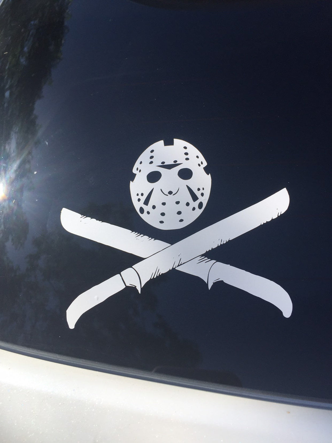Friday the 13th car decal