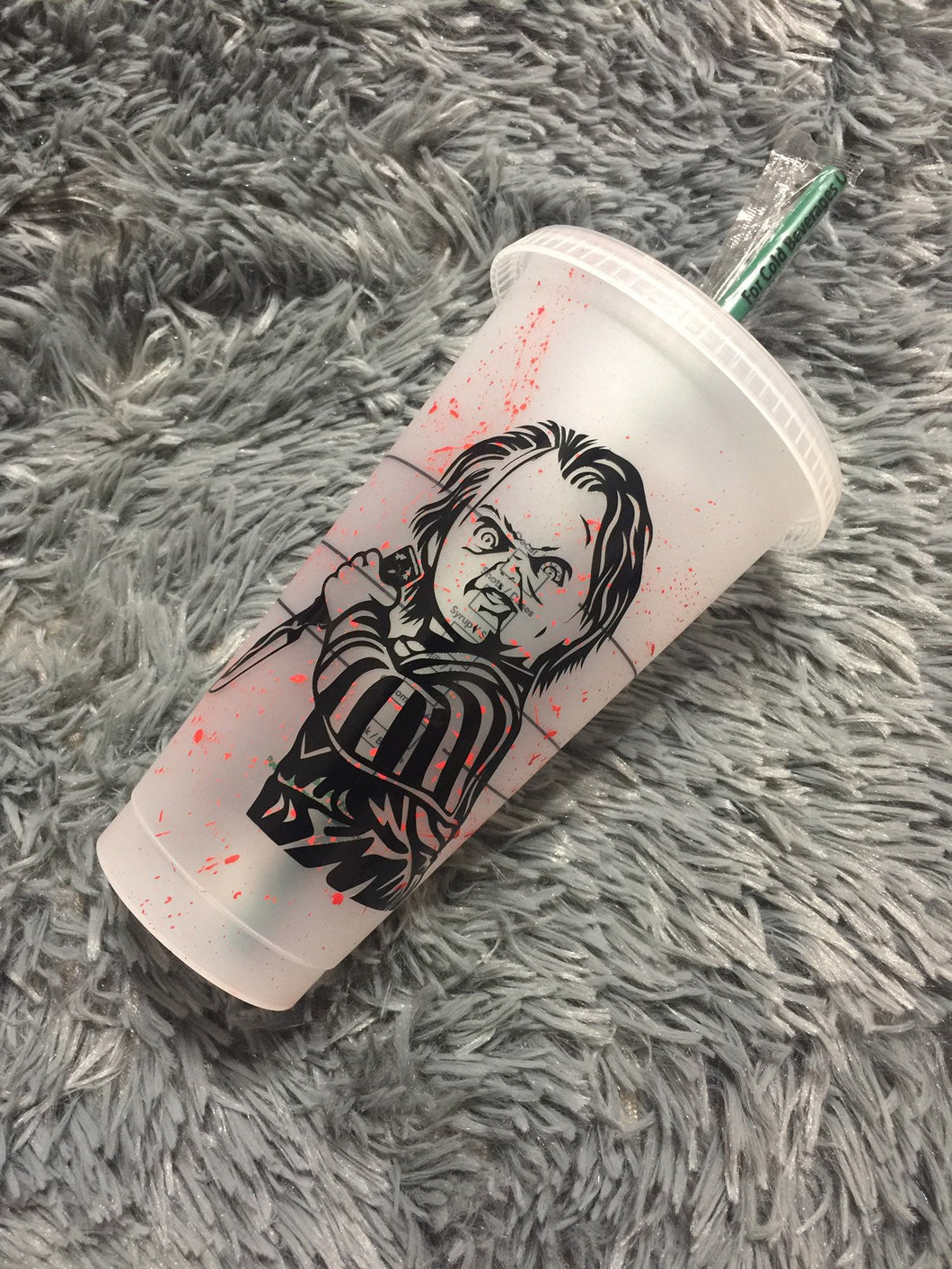 Chucky Starbucks reusable cold cup