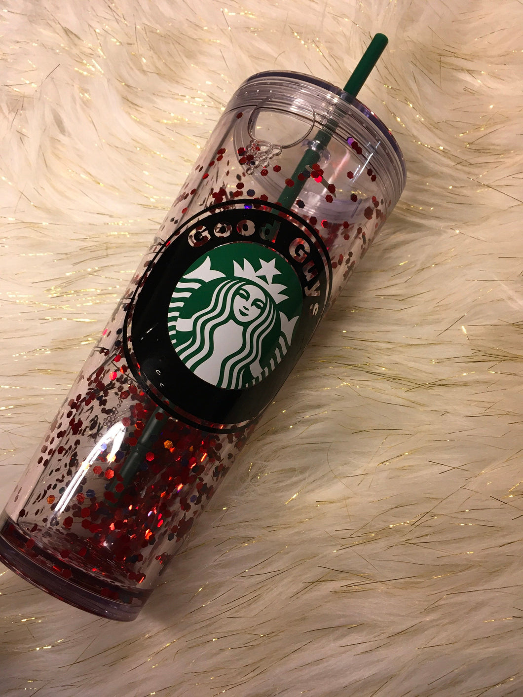 Chucky venti Starbucks snow globe tumbler