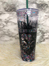 Load image into Gallery viewer, Killer klowns from outer space Starbucks venti snow globe tumbler
