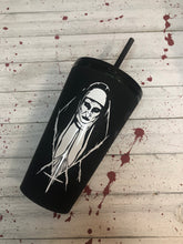 Load image into Gallery viewer, The Nun black Starbucks insulated grande cup
